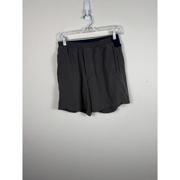 Other - Birddogs Atheltic Lined Gym Shorts Gray Navy Blue Large